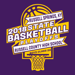 State Basketball Playoffs - Basketball T-shirt Design T-Shirt Design - 2336