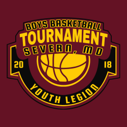 Boys Basketball Tournament - Basketball T-shirt Design T-Shirt Design - 2604