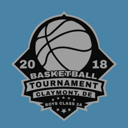 Basketball Tournament Claymont, De - Basketball T-shirt Design T-Shirt Design - 2607