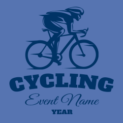 Cycling Event Name - Biking T-shirt Design T-Shirt Design - 4112