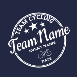 Team Cycling  - Biking T-shirt Design T-Shirt Design - 4114