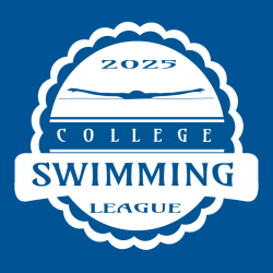 College Swimming League  - Swimming T-shirt Design T-Shirt Design - 2038