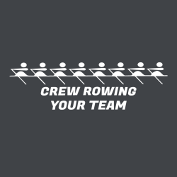 Crew Rowing Team - Crew Rowing T-shirt Design T-Shirt Design - 3266