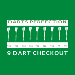 Darts Perfection Dart Checkout - Darts T-shirt Design T-Shirt Design - 3123