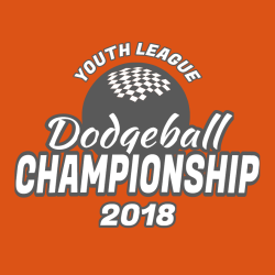 Dodgeball Championship Youth League - Dodgeball T-shirt Design T-Shirt Design - 3209
