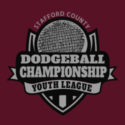 Dodgeball Championship Youth League Stafford County - Dodgeball T-shirt Design T-Shirt Design - 3220