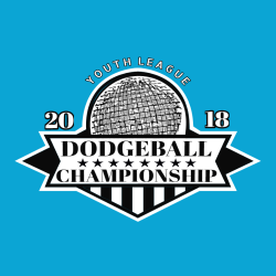 Dodgeball Championship Youth League - Dodgeball T-shirt Design T-Shirt Design - 3210