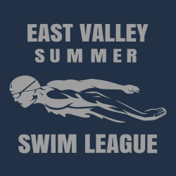 East Valley Summer Swim League - Swimming T-shirt Design T-Shirt Design - 2032