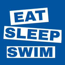 Eat Sleep Swim - Swimming T-shirt Design T-Shirt Design - 2030
