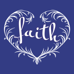 Faith - Christian T-shirt Design T-Shirt Design - 3861