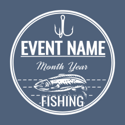 Fishing Event - Fishing T-shirt Design T-Shirt Design - 4090