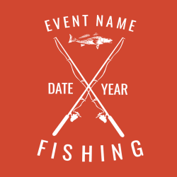 Fishing Event - Fishing T-shirt Design T-Shirt Design - 4091