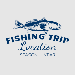 Fishing Trip - Fishing T-shirt Design T-Shirt Design - 4082