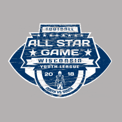 North vs South Football All Star Game T-shirts