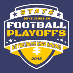 Fighting Irish Football Playoffs - Teamwear T-shirts