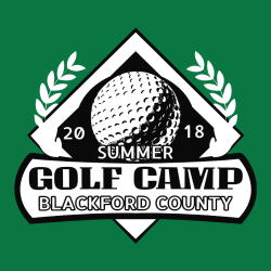 Golf Camp Blackford County - Golf T-shirt T-Shirt Design - 2927