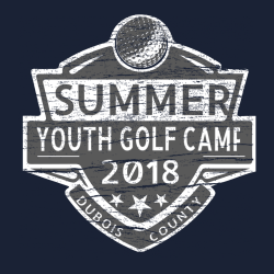 Summer Youth Golf Camp Dubois County T-Shirt Design - 2929