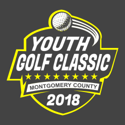 Golf Classic Youth Montgomery County  T-Shirt Design - 2921