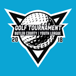 Golf Tournament Butler County T-Shirt Design - 2915