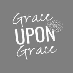 Grace Grace Upon - Christian T-shirt Design T-Shirt Design - 3828