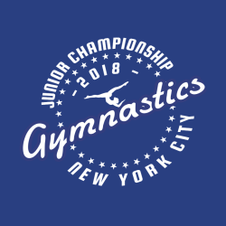 Gymnastics Junior Championship - Gymnastics T-shirt Design T-Shirt Design - 3059
