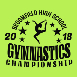 Gymnastics Championship - Gymnastics T-shirt Design T-Shirt Design - 3067