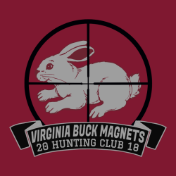 Virginia Buck Magnets Hunting Club - Hunting T-shirt Design T-Shirt Design - 3016