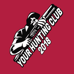 Your Hunting Club - Hunting T-shirt Design T-Shirt Design - 3017