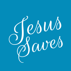 Jesus Saves - Christian T-shirt Design T-Shirt Design - 3849