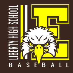 Eagles Baseball T-Shirt Design - 4023