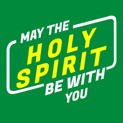 May the holy spirit be with you - Christian T-shirts