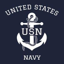 United States Navy Usn - Navy T-shirt Design T-Shirt Design - 4194