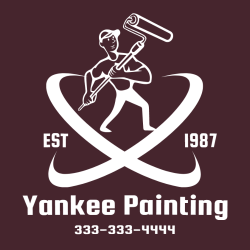Yankee Painting - Painting T-shirt Design T-Shirt Design - 3334