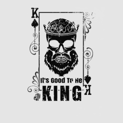 It's Good To He King - Poker Party T-shirt Design T-Shirt Design - 4279