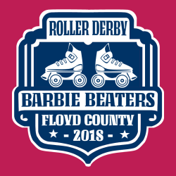 Roller Derby Barbie Beaters Floyd County - Roller Derby T-shirt Design T-Shirt Design - 3009