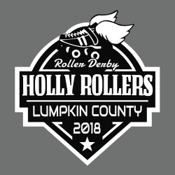 Holly Rollers Roller Derby Lumpkin County - Roller Derby T-shirt Design T-Shirt Design - 2999