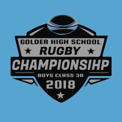 Rugby Championsihp - Rugby T-shirt Design T-Shirt Design - 2973