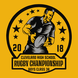 Rugby Championship - Rugby T-shirt Design T-Shirt Design - 2982