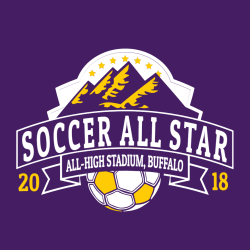 Soccer All Star - Soccer T-shirt Design T-Shirt Design - 2857