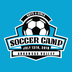 Soccer Camp Arkansas Valley - Soccer T-shirt T-Shirt Design - 2862