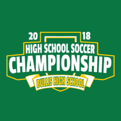 Soccer Championship - Soccer T-shirt Design T-Shirt Design - 2825
