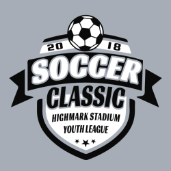 Soccer Classic Youth League - Soccer T-shirt Design T-Shirt Design - 2873
