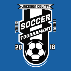 Soccer Tournament Jackson County Youth League - Soccer T-shirt Design T-Shirt Design - 2837