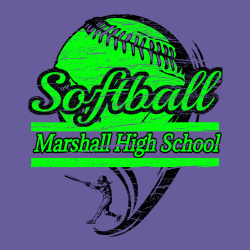 Softball Marshall - Softball T-shirt Design T-Shirt Design - 1972