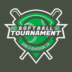 Softball Tournament - Softball T-shirt Design T-Shirt Design - 2702