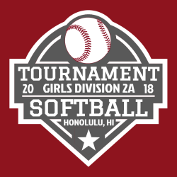 Softball Tournament - Softball T-shirt Design T-Shirt Design - 2693