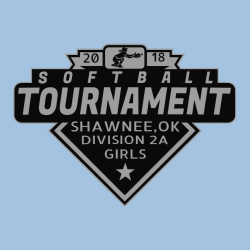 Tournament Softball Shawnee,ok - Softball T-shirt Design T-Shirt Design - 2698