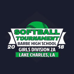 Softball Tournament - Softball T-shirt Design T-Shirt Design - 2701