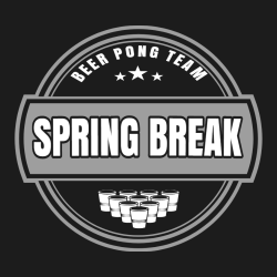 Spring Break T-Shirt Design - 3684