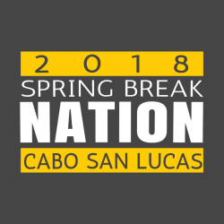 Spring Break Cabo T-Shirt Design - 3642